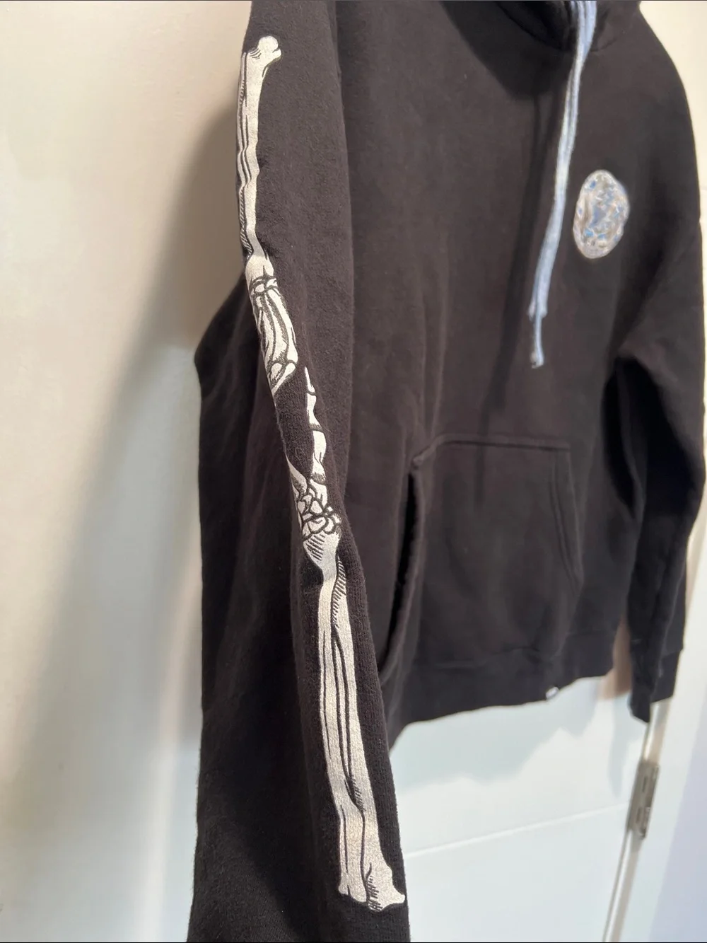 Teton Gravity Research Hoodie w/ embroidered Grateful Dead Skullie - Medium - Picture 5 of 6